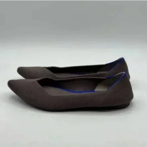 Rothy’s The Point Flat Mink Dusty Purple Shoes Retired Color - Size 8 - Picture 3 of 11